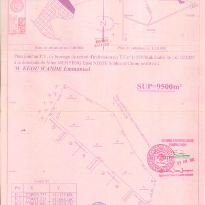 Terrain a vendre a bikok ahala cameroun mlkcard